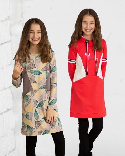 Fadenkäfer Papierschnittmuster Kleid Sofie Kinder